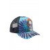 Ana M Mesh "Skull" Cap with Adjustable Strap  Blue and Purple (AM1007)  eb-92398491